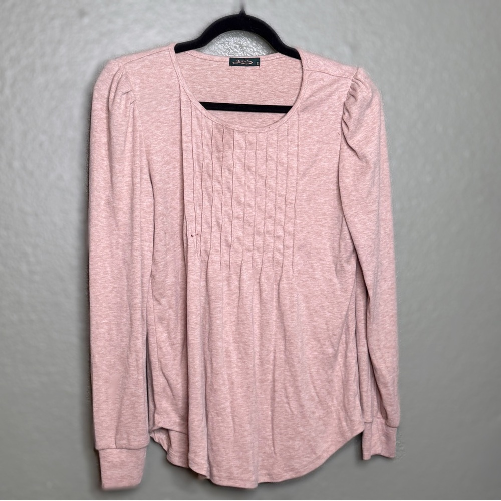 Tan Long Sleeve Top